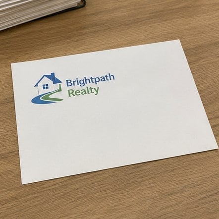 6x9 Catalog Mailer Envelope printed for Brightpath Realty